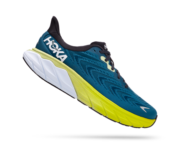 Hoka Men's ARAHI 6 BGBCR BLUE GRAPHITE/BLUE CORAL