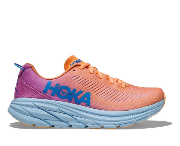 Hoka WOMEN'S RINCON 3 WIDE MOCY MockOrange/Cyclamen