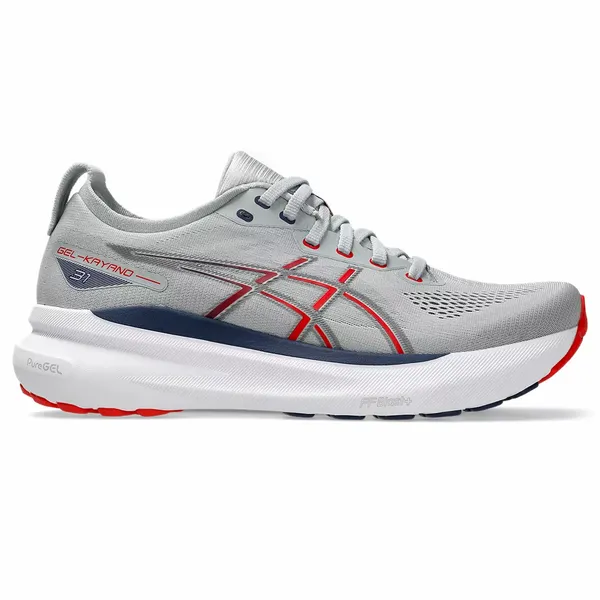 Asics Men's GEL-KAYANO 31 021 PiedmontGrey/FieryRed