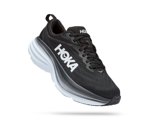 Hoka Women's BONDI 8 BWHT Black/White